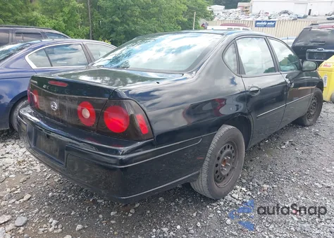 2005 Chevrolet Impala Police из США, поврежденный, VIN 2G1WF55K859378699